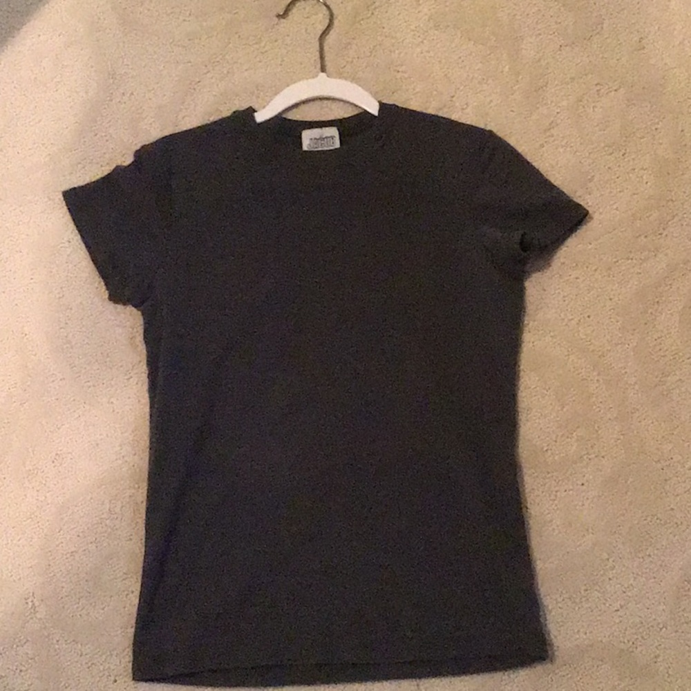Plain gray T-shirt